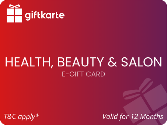 GIFTKARTE HEALTH BEAUTY & SALON CARD